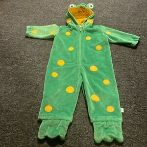 Second Step Brand Size 18 Month Hooded One Piece Plush Frog Costume Infant